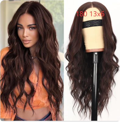 Peluca Ondulada con Encaje para Mujer - Estilo Versátil y Natural - Image 8