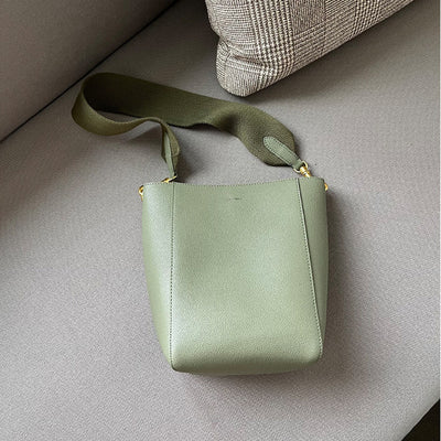 Bolso Bucket Crossbody de Cuero para Mujer - Image 17