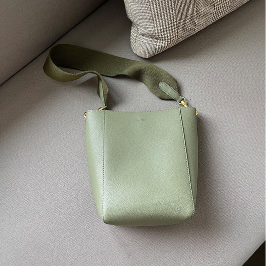 Bolso Bucket Crossbody de Cuero para Mujer - Image 17