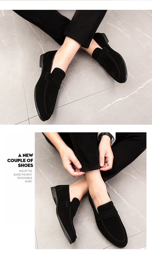 Zapatos Casuales de Ante para Hombre - Slip-on Cómodos de Cuero - Image 15