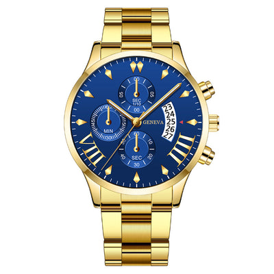 Reloj de Pulsera para Hombre con Calendario y Correa de Acero - Image 9
