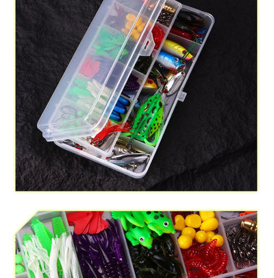 Set de 141 Señuelos de Pesca Multicapa con Nado Realista - Image 28