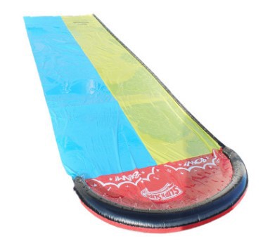 Cama de Agua Inflable para Tobogán Acuático Exterior - Image 9