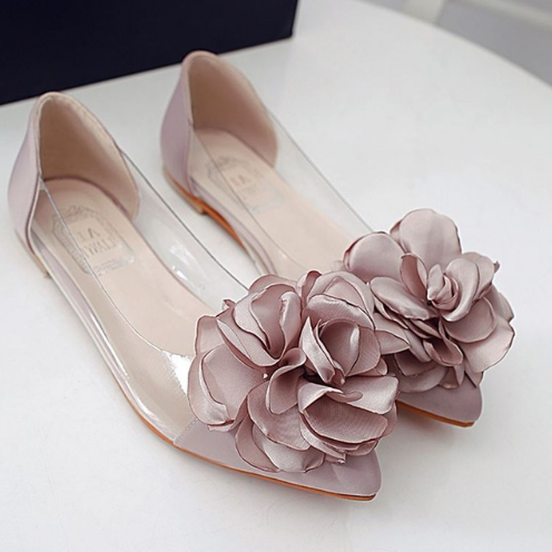 Zapatos Planos de Punta Fina con Flores para Mujer - Comodidad y Elegancia - Image 6