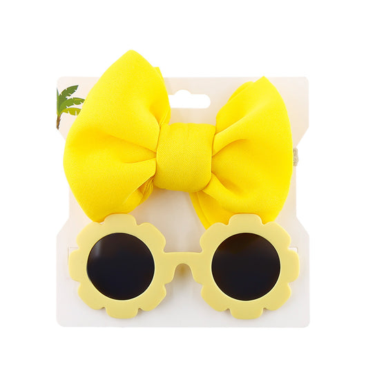 Set de Gafas de Sol Infantiles con Vincha de Moño - Protección y Estilo - Image 13