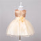 Vestido de Niña con Lentejuelas Floral para Dama de Honor y Eventos Especiales