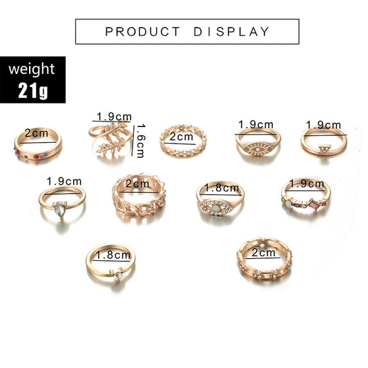Juego de 11 Anillos Versátiles - Image 2