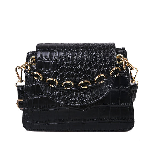 Bolso de Hombro para Mujer con Textura de Cadena Elegante - Image 4