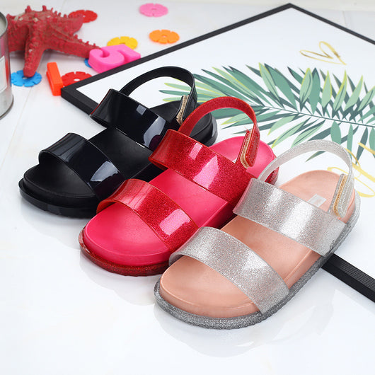 Sandalias de Doble Correa Crystal para Niños - Image 2