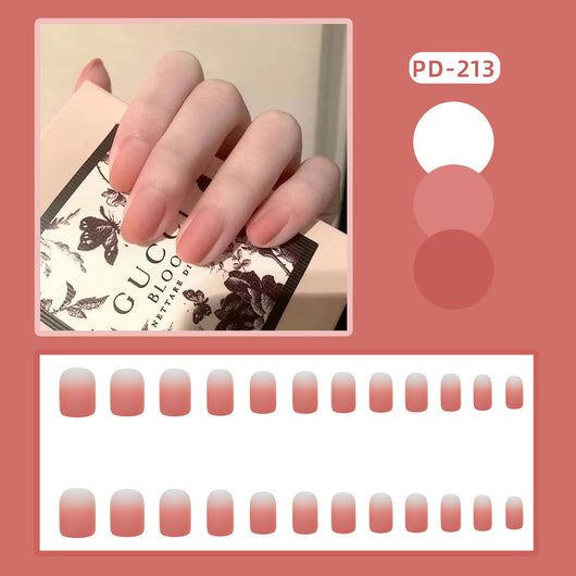 Uñas Postizas Adhesivas Efecto Ballet Esmerilado - Manicura Perfecta Lista para Usar - Image 33