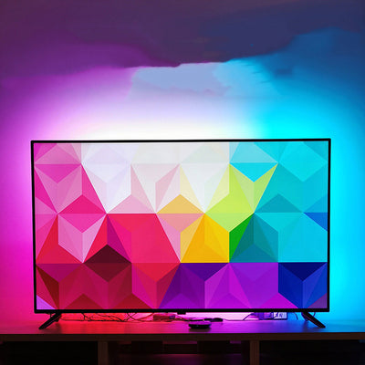 Proyector LED Inteligente con Cortina de Luz Ambiente y Efecto Graffiti - Image 10