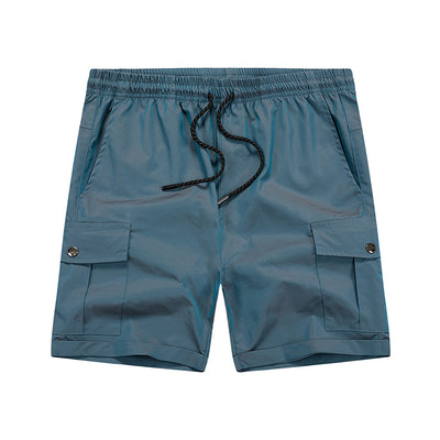 Pantalones Deportivos Sueltos de Cinco Puntos - Comodidad Fresca para Actividades al Aire Libre - Image 6