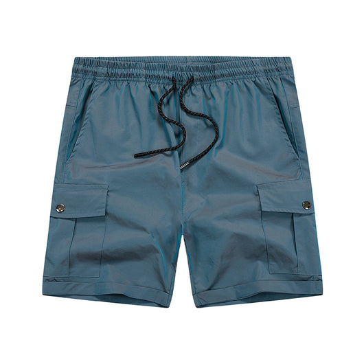 Pantalones Deportivos Sueltos de Cinco Puntos - Comodidad Fresca para Actividades al Aire Libre - Image 6
