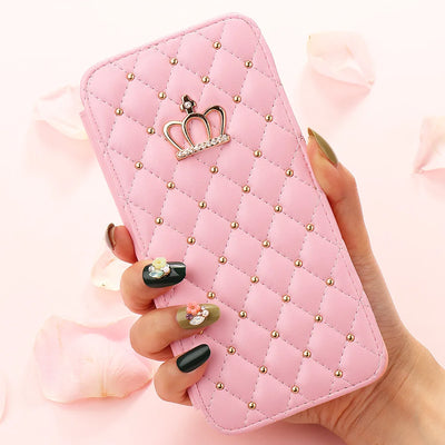 Funda de Cuero Crown Card para Samsung - Protección Premium con Cartera - Image 9