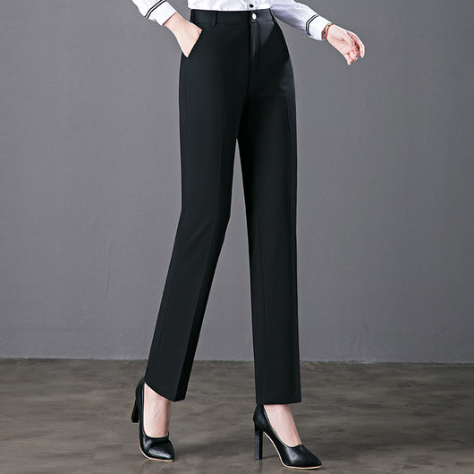 Pantalón Recto Talle Alto Mujer - Corte Holgado y Cómodo - Image 4