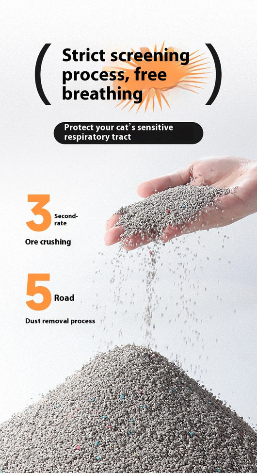 Arenilla para Gatos de Bentonita con Control de Olores y Bajo Polvo - Image 9