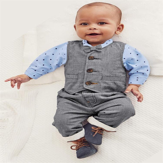 Traje Slim Fit para Niños en Algodón - Tendencia de Moda