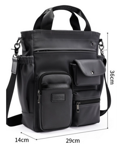 Maletín Oxford Ejecutivo Multifuncional de Gran Capacidad para Hombre - Image 7