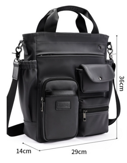 Maletín Oxford Ejecutivo Multifuncional de Gran Capacidad para Hombre - Image 7