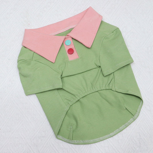 Ropa para Bulldog con Contraste de Colores