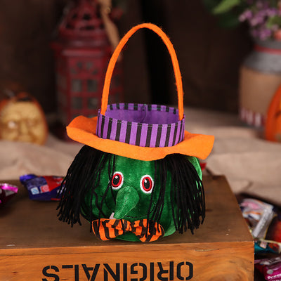 Bolsa de Caramelos Halloween con Diseño de Calabaza - Accesorio Portátil para Disfraz - Image 5