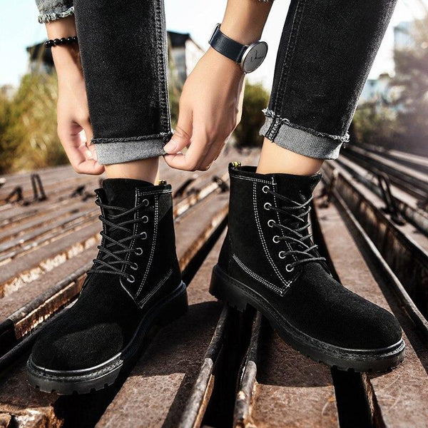 Botas Mikael de Cuero Premium con Suela Ortopédica