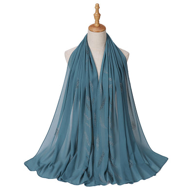 Pañuelo Elegante con Strass Cerrado para Mujer - Accesorio de Moda Versátil - Image 10