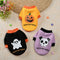 Suéter Navideño para Perros Pequeños - Diseño Calavera y Calabaza
