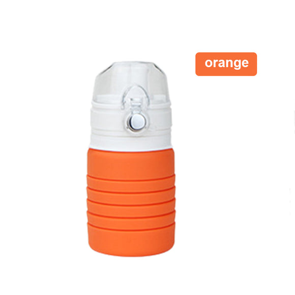 Botella de Agua Plegable de Silicona para Deportes y Viajes