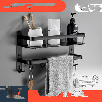 Mueble de Baño Minimalista Nórdico con Estante Multifuncional sin Perforaciones - Image 7