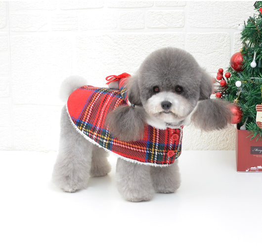 Suéter Navideño Tejido para Perros - Abrigo Rojo Cálido para Invierno - Image 4