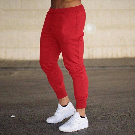 Pantalones Deportivos Fitness para Hombre - Diseño Liso y Cómodo - Image 4