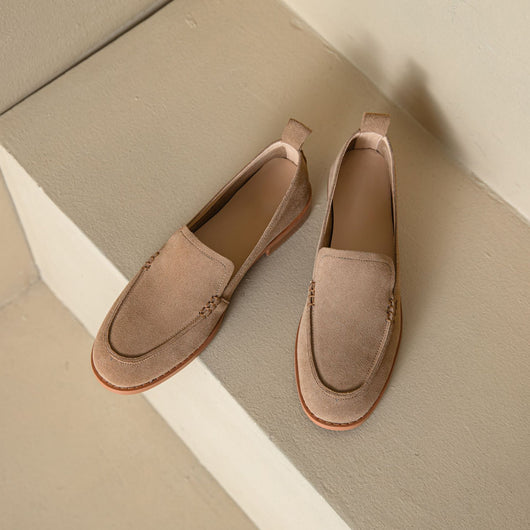 Zapatos Planos Mujer Otoño con Tacón Grueso y Punta Baja - Image 7