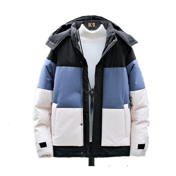 Chaqueta Hoodie de Algodón Grueso y Cálida para Jóvenes