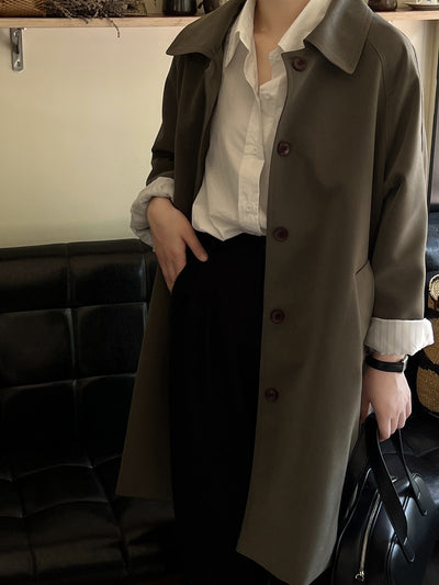 Gabardina Estilo Coreano para Mujer - Colección Otoño - Image 12