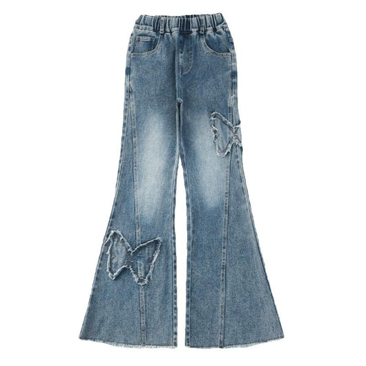 Pantalones Vaqueros Elásticos Casuales Versátiles para Niñas - Image 5