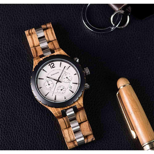 Reloj de Hombre Acero Inoxidable Movimiento Japonés - Elegancia Casual y Negocios - Image 5