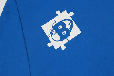 Camiseta Hip Hop Oversize con Estampado Jigsaw para Hombre - Image 16