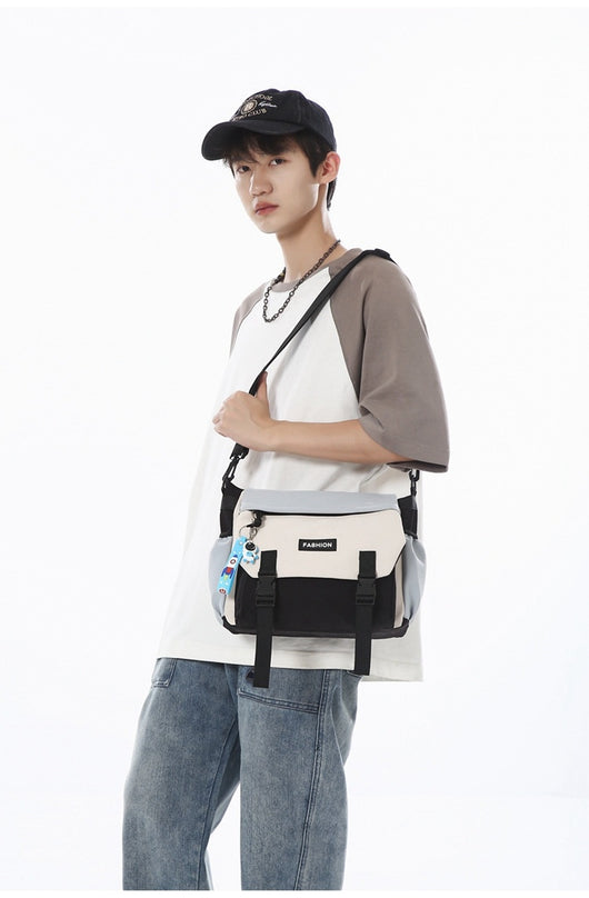 Bolsa de Hombro Casual Mujer Capacidad Grande Diseño Neutro Japonés - Image 20