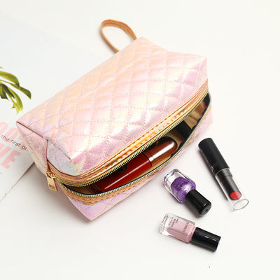 Bolsa de Cosméticos Láser Holográfica para Viajes y Almacenamiento - Image 6