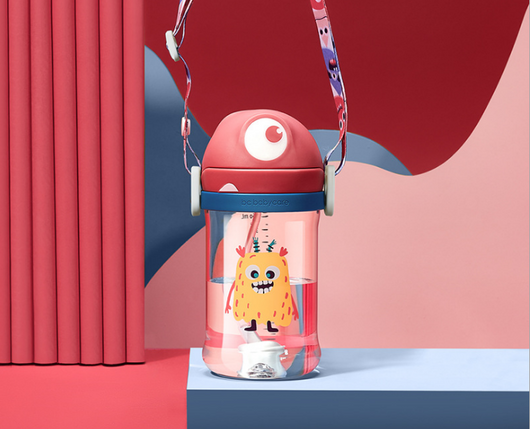 Vaso Infantil 240ml con Popote Anti-Asfixia Diseño Adorable - Image 11