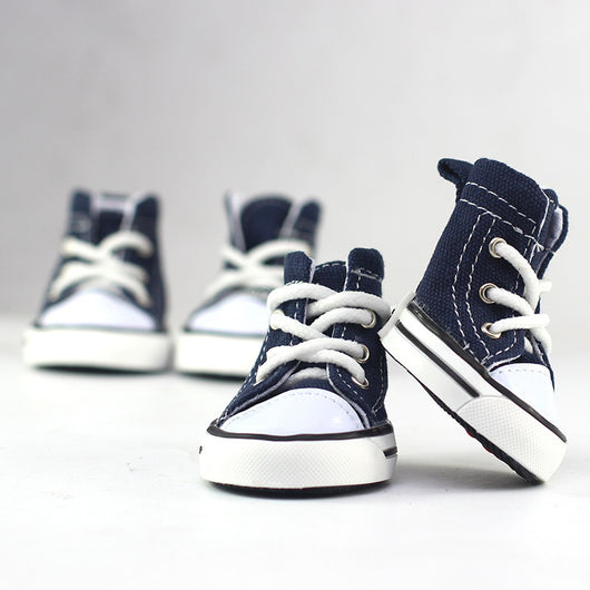 Zapatos Canvas Estilo Vaquero para Perros
