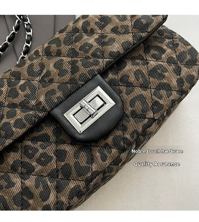 Bolso Bandolera Cuadrado Estampado Leopardo - Image 13
