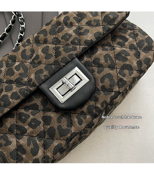Bolso Bandolera Cuadrado Estampado Leopardo - Image 13