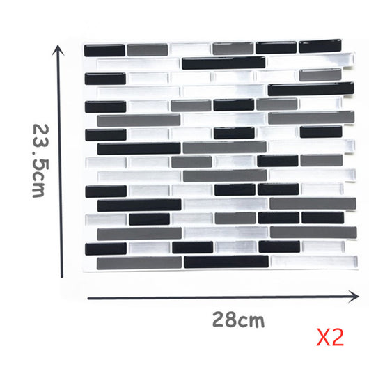 Adhesivo de Pared 3D con Efecto Estéreo a Rayas - Image 13