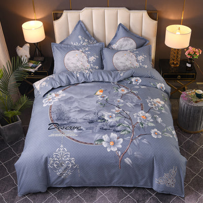 Juego de 4 Piezas de Cashmere Floral Acolchado para Bodas - Image 34