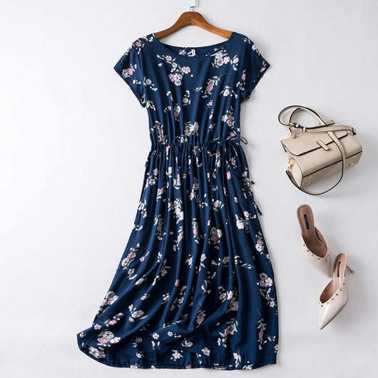Vestido de Algodón y Seda - Image 13