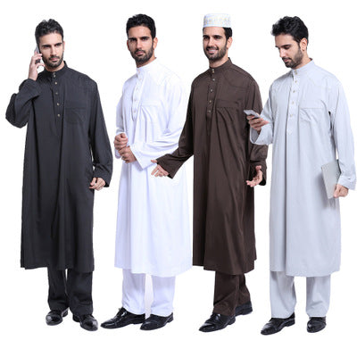 Traje Thobe Árabe para Hombre Muslims Arabia Oriente Medio TH805
