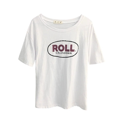 Blusa Suelta de Manga Corta para Mujer - Versátil y Cómoda - Image 3