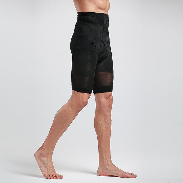 Pantalones Modeladores de Cintura Alta para Hombre - Control de Abdomen y Cadera